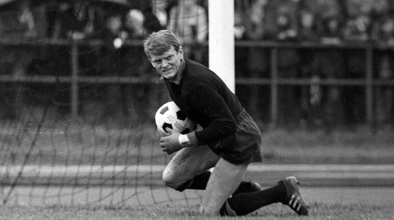 Debüt beim 4:0 gegen Irland: Sepp Maier im Trikot der Nationalmannschaft 1966 © imago sportfotodienst