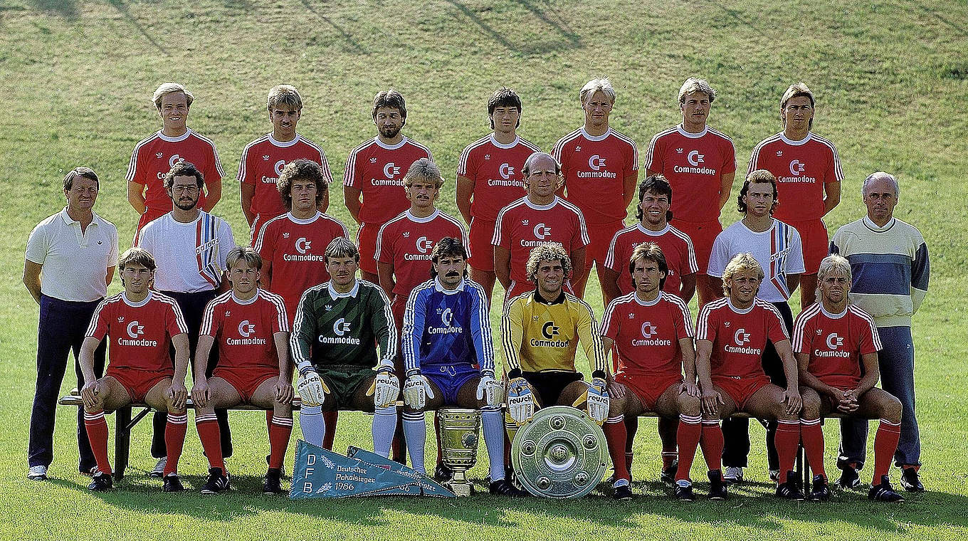 Vor 30 Jahren: Double-Gewinner Bayern München © imago sportfotodienst