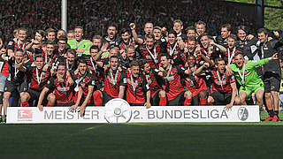 Der SC Freiburg macht am vorletzten Spieltag die Meisterschaft in der 2. Bundesliga perfekt © Getty Images/DFB