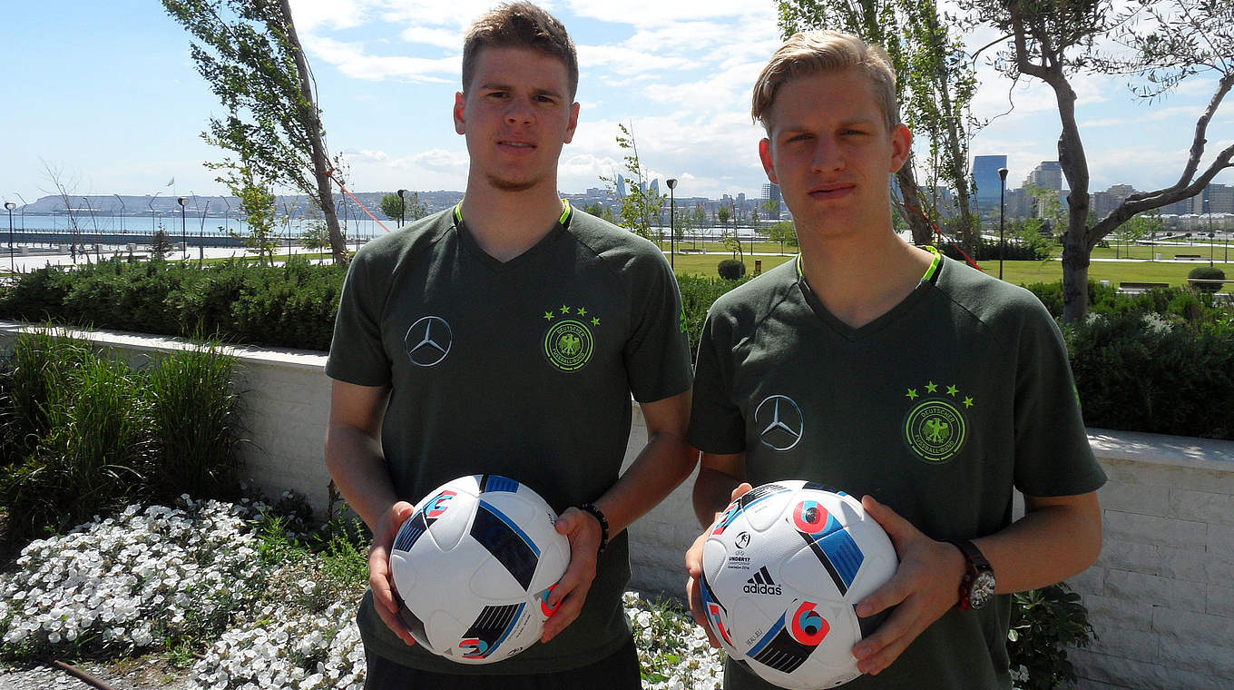 Arne Maier and Florian Baak - teammates for club and country © DFB