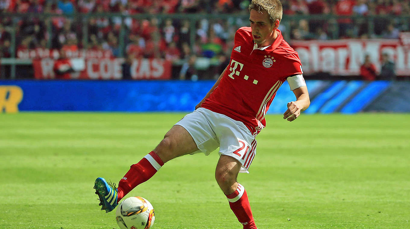 Lahm: "Wenn man die Chance hat, will man das Double gewinnen" © imago/Philippe Ruiz