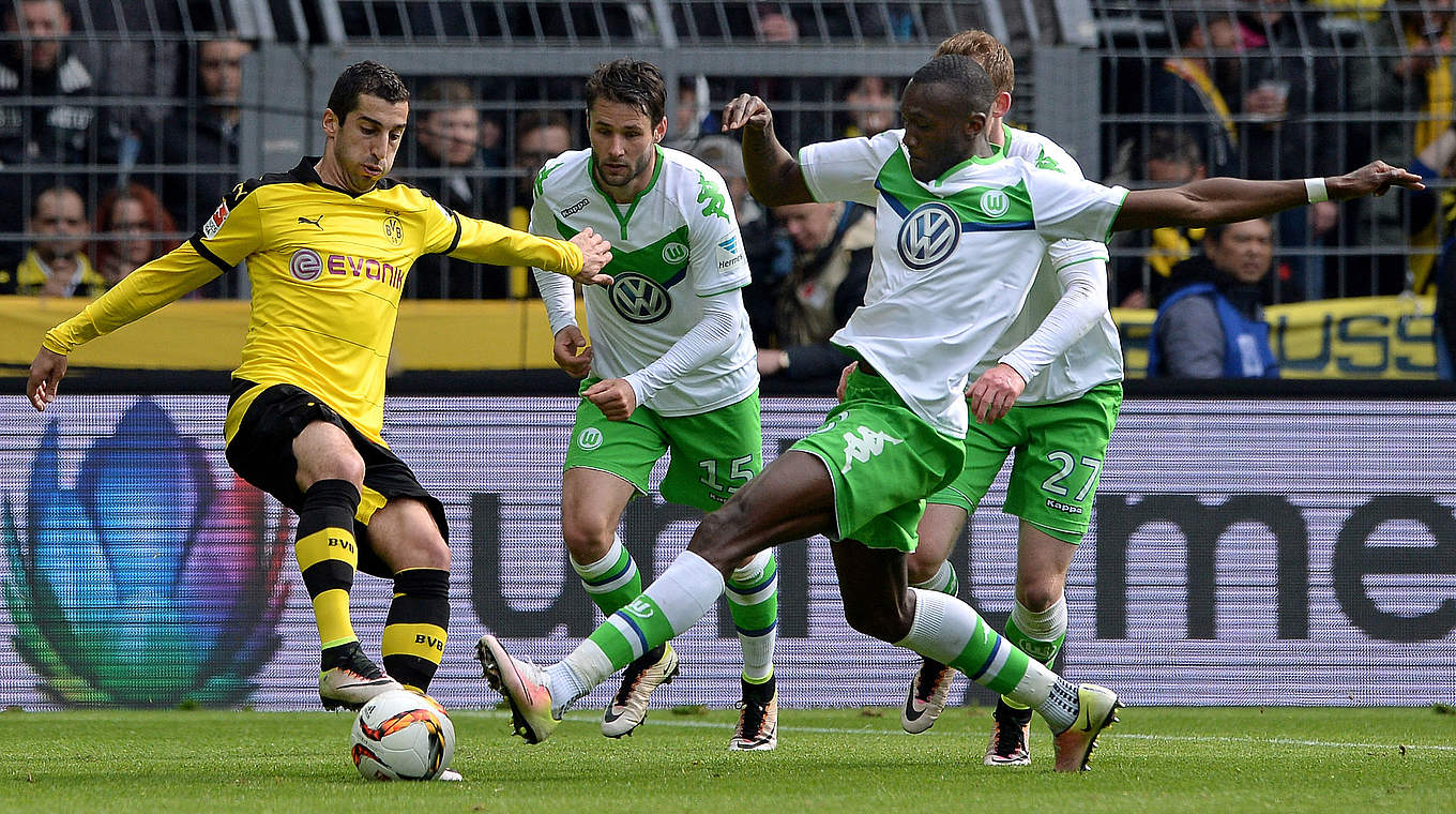 Fühlt sich beim VfL Wolfsburg wohl: Josuha Guilavogui (r.) © 2016 Getty Images