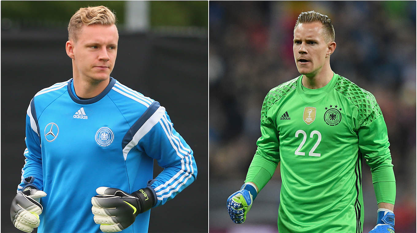 Manuel Neuer, Bernd Leno and Marc-André ter Stegen make up Löw's three keepers.  © GettyImages/DFB