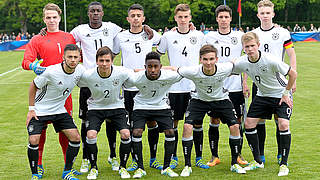 Schülerländerspiel in Soissons: Deutschland trennt sich im Testspiel gegen Frankreich mit 1:1 (0:1) © 2016 Getty Images