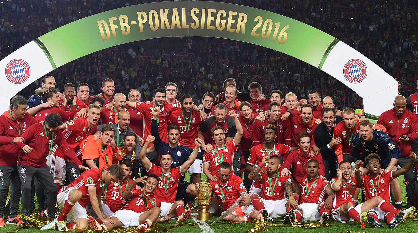 In der vergangenen Saison feierte der FC Bayern seinen 18. Titel im DFB-Pokal © This content is subject to copyright.