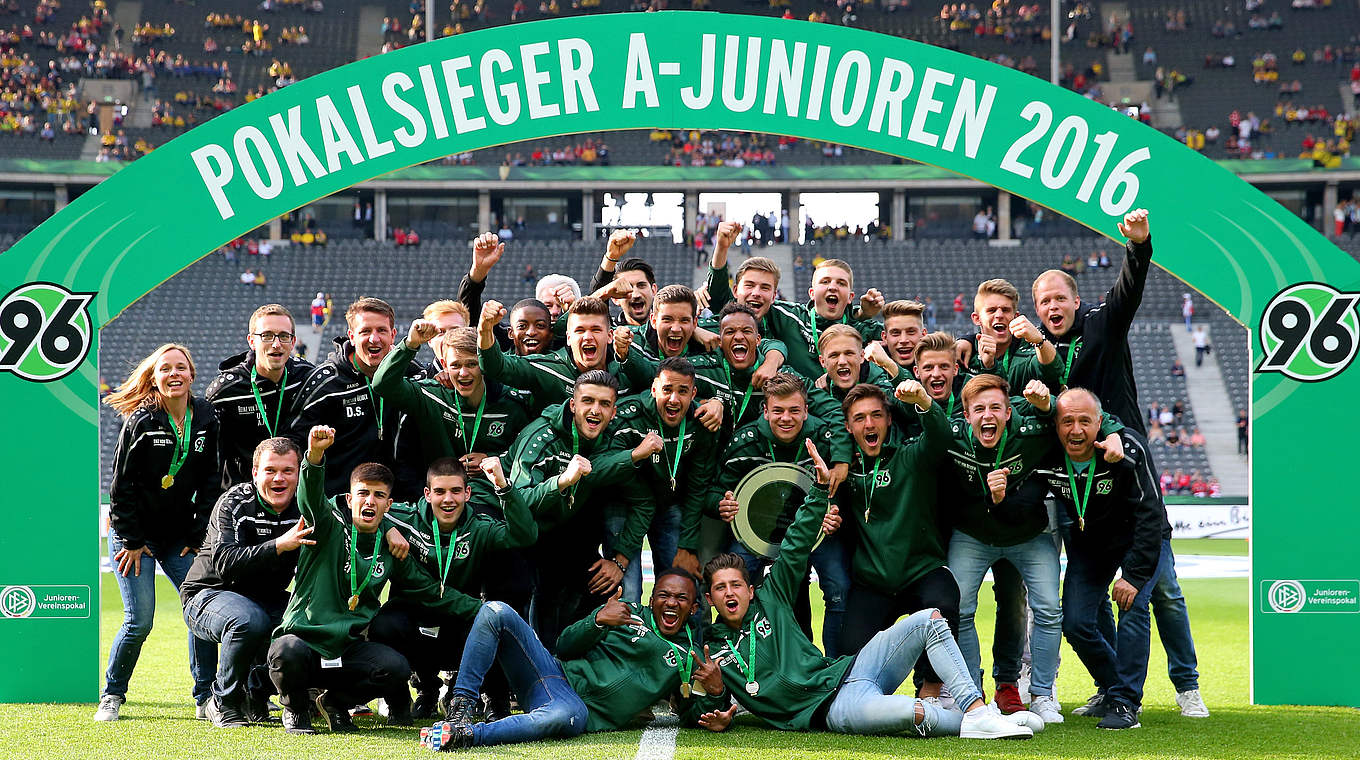 They beat Hertha BSC in the final © 2016 Getty Images