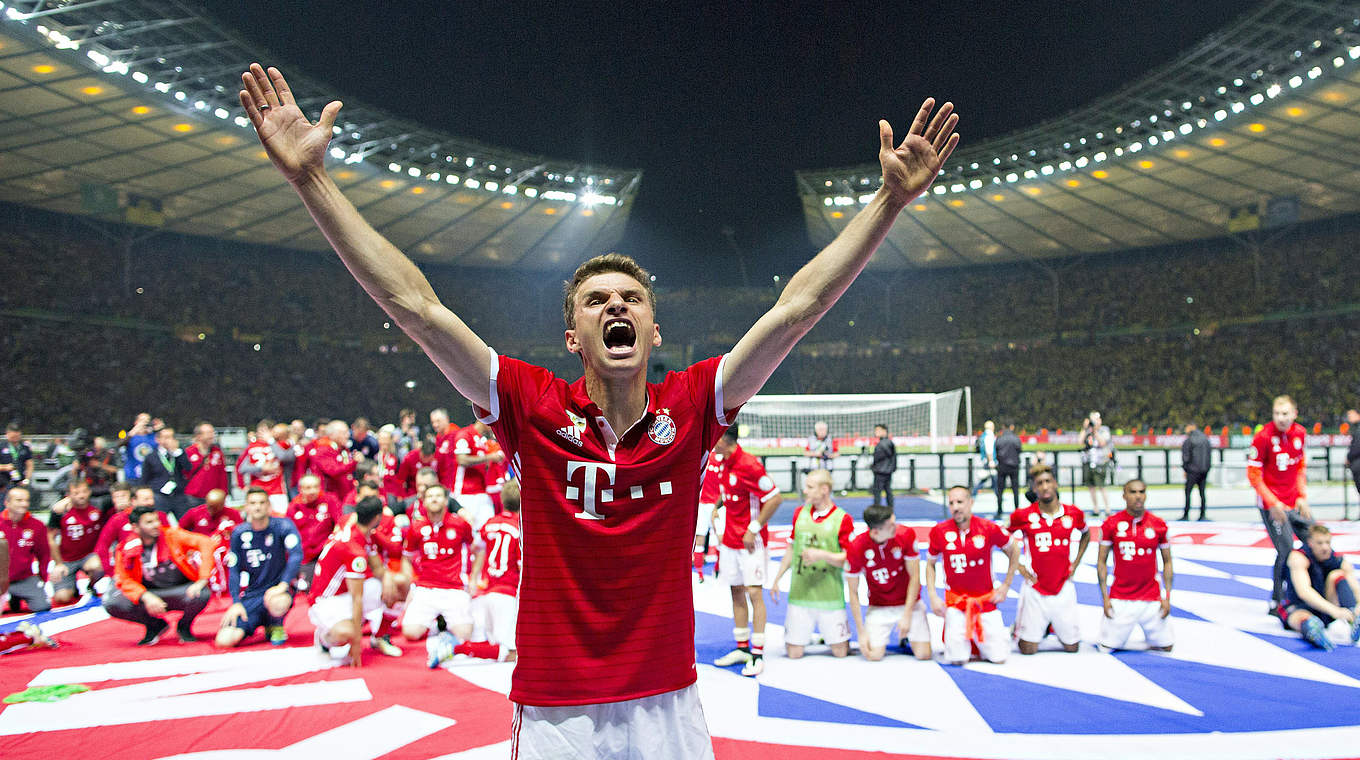 Müller (v.): "Wenn wir nicht gewonnen hätten, hätten wir uns schon sehr geärgert" © imago/Moritz Müller