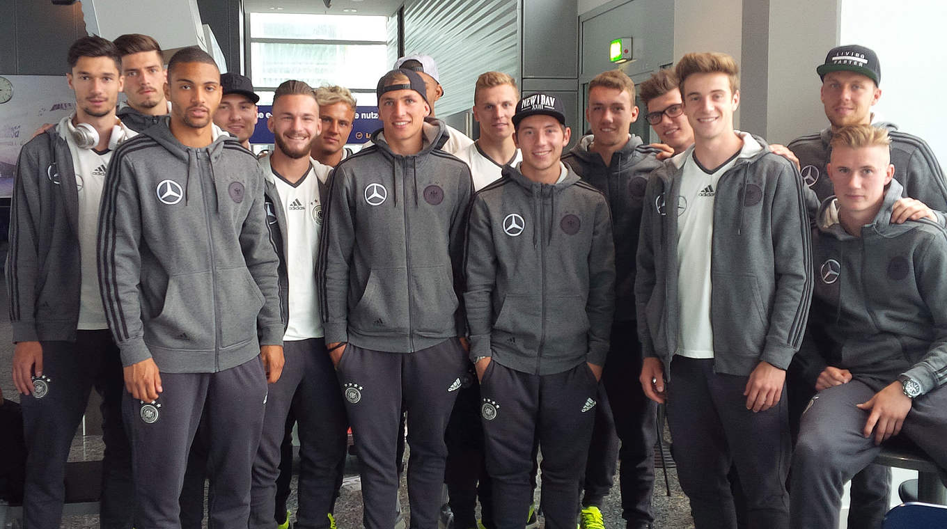 U20s full of excitement ahead of training camp in Ascona  © DFB