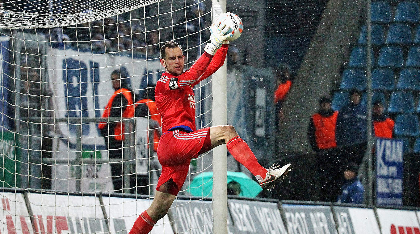 Kehrt von Chemnitz zurück zur Hertha nach Berlin: Marius Gersbeck © 2016 Getty Images