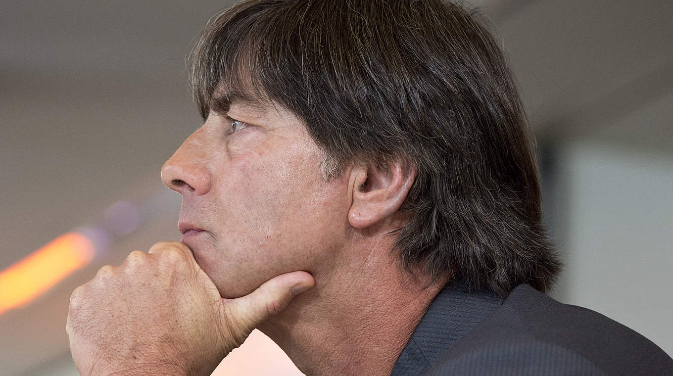 Joachim Löw has to cut his squad down to 23 by midnight on Tuesday © 2016 Getty Images