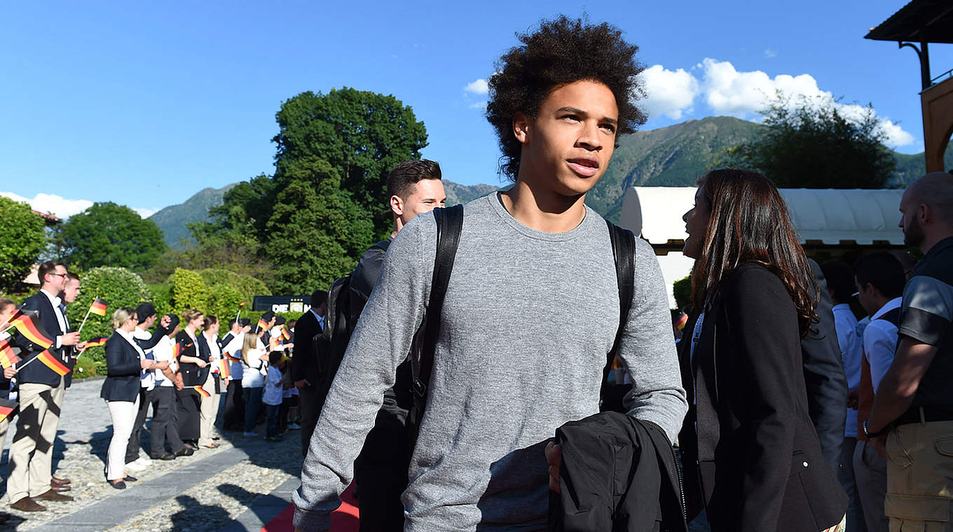 Sane: "It's been a great fortnight" © GES/Markus Gilliar