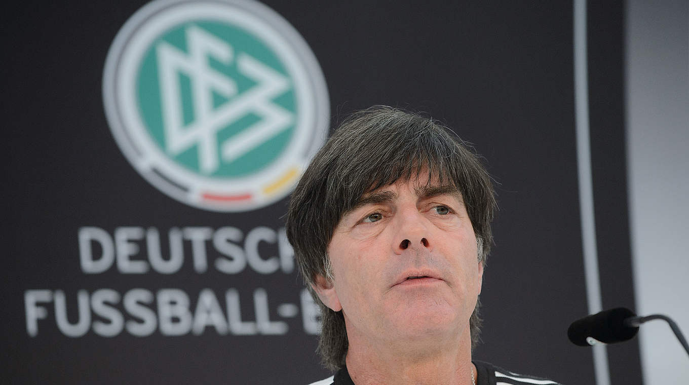 Löw über Slowakei-Spiel: "Ein guter Test" © GES/Markus Gilliar