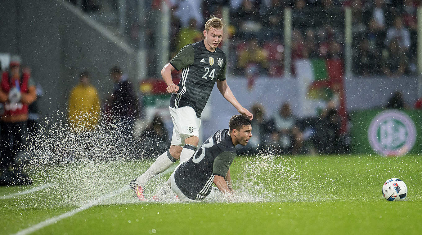 Germany beaten 3-1 by Slovakia in Augsburg. © GES/Helge Prang