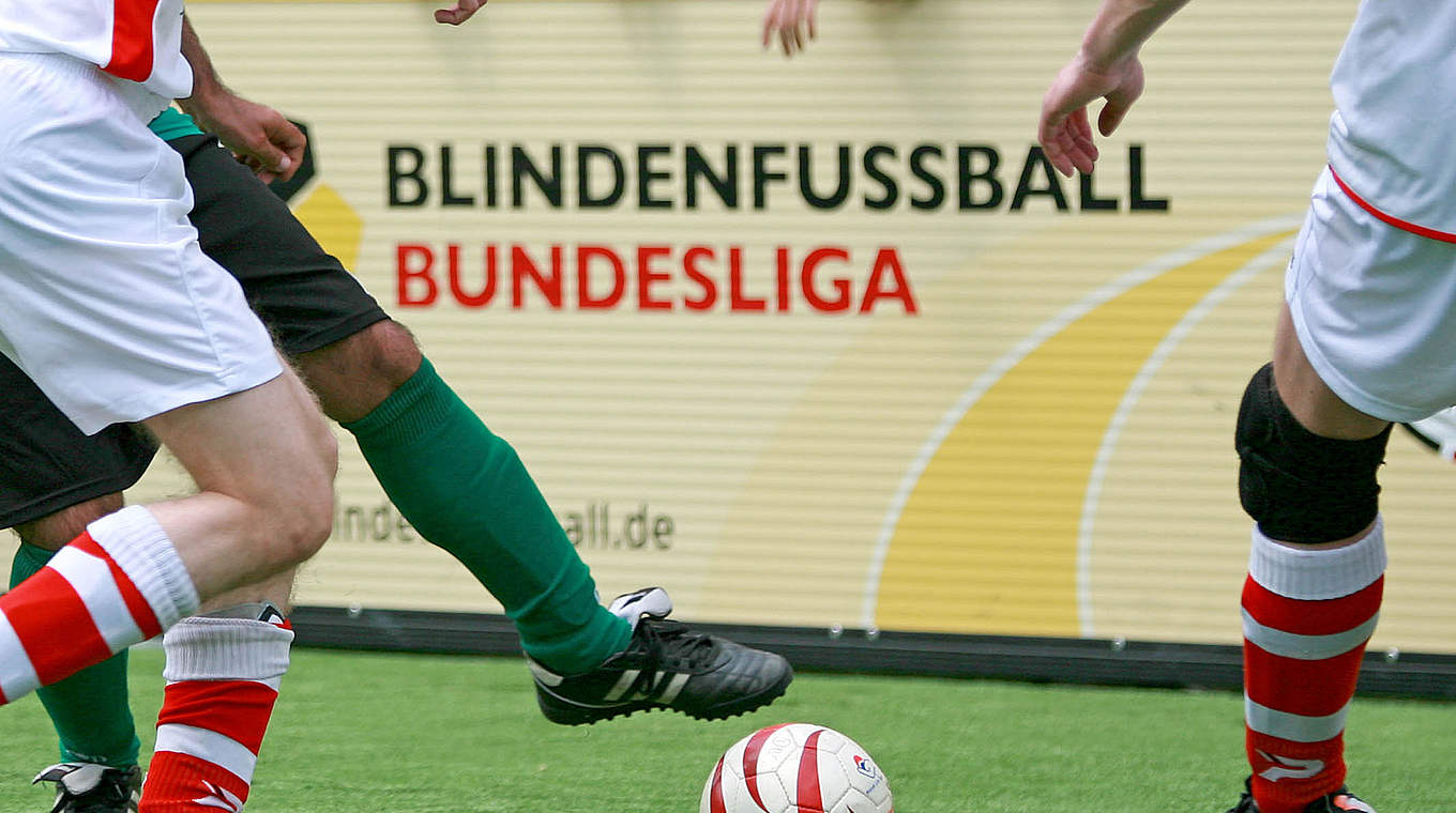 Seit 2008 in Deutschland etabliert: die Blindenfußball-Bundesliga © Carsten Kobow