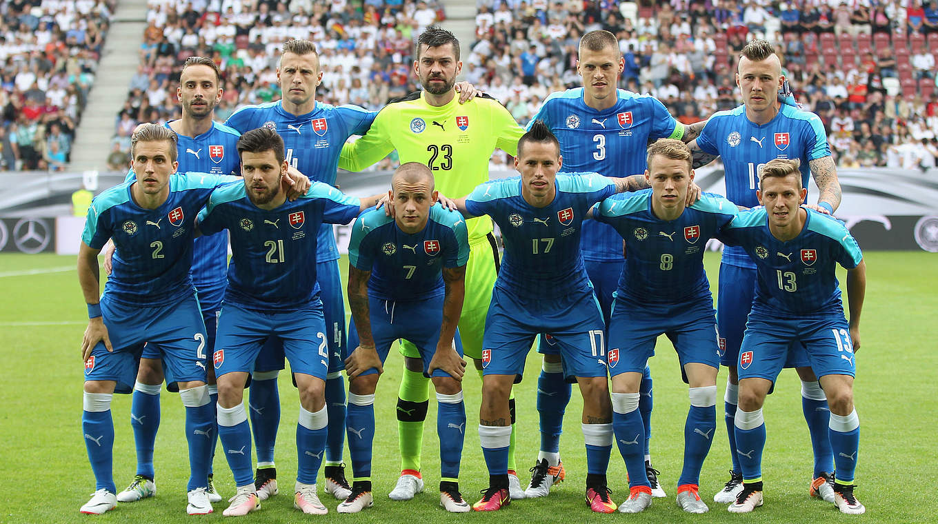 Will bei der EM in Frankreich angreifen: die slowakische Nationalmannschaft © 2016 Getty Images