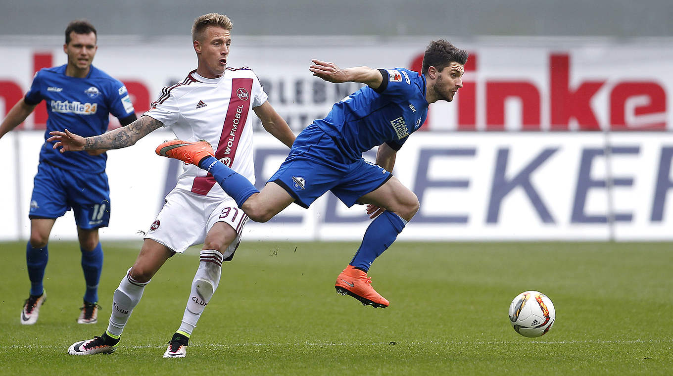 Spielt in der kommenden Saison für den Karlsruher SC: Moritz Stoppelkamp (r.) © 2016 Getty Images