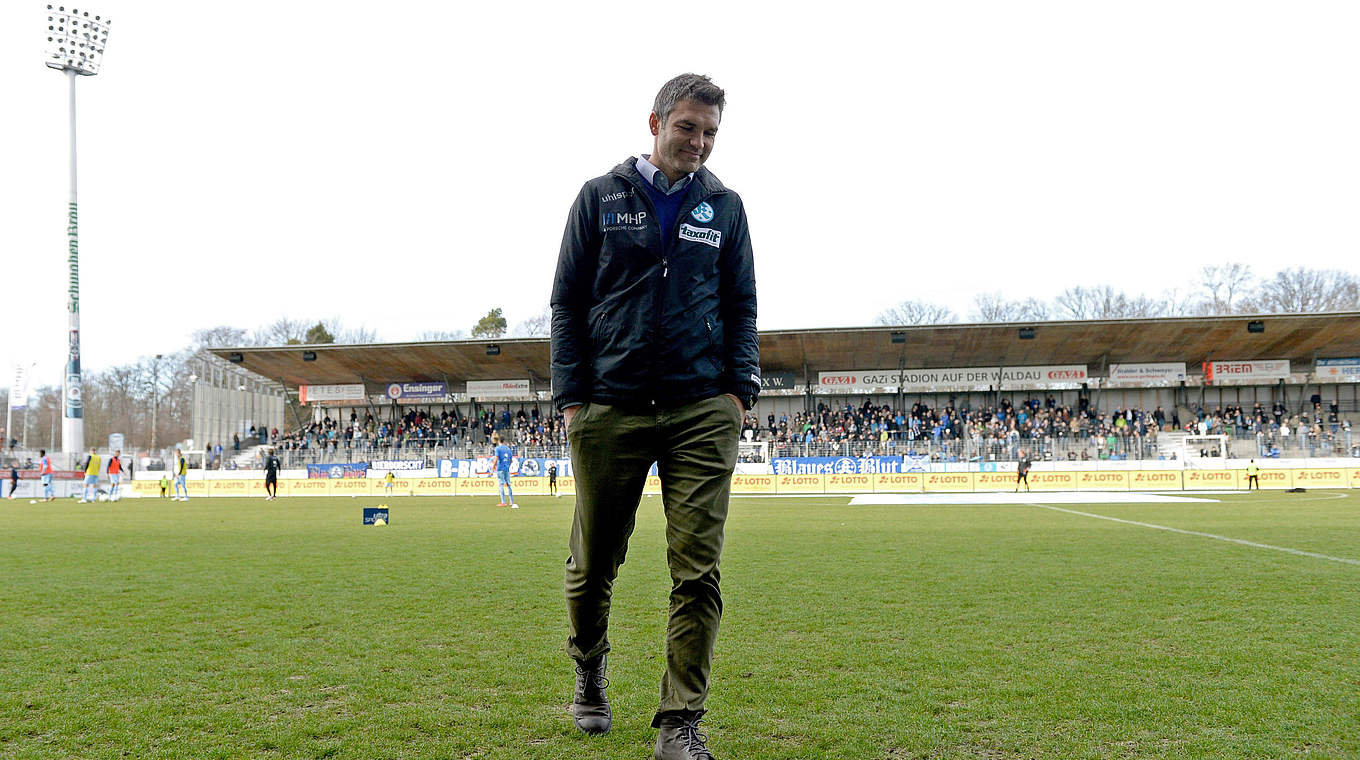 Abschied aus Stuttgart: Trainer Tomislav Stipic © Getty Images