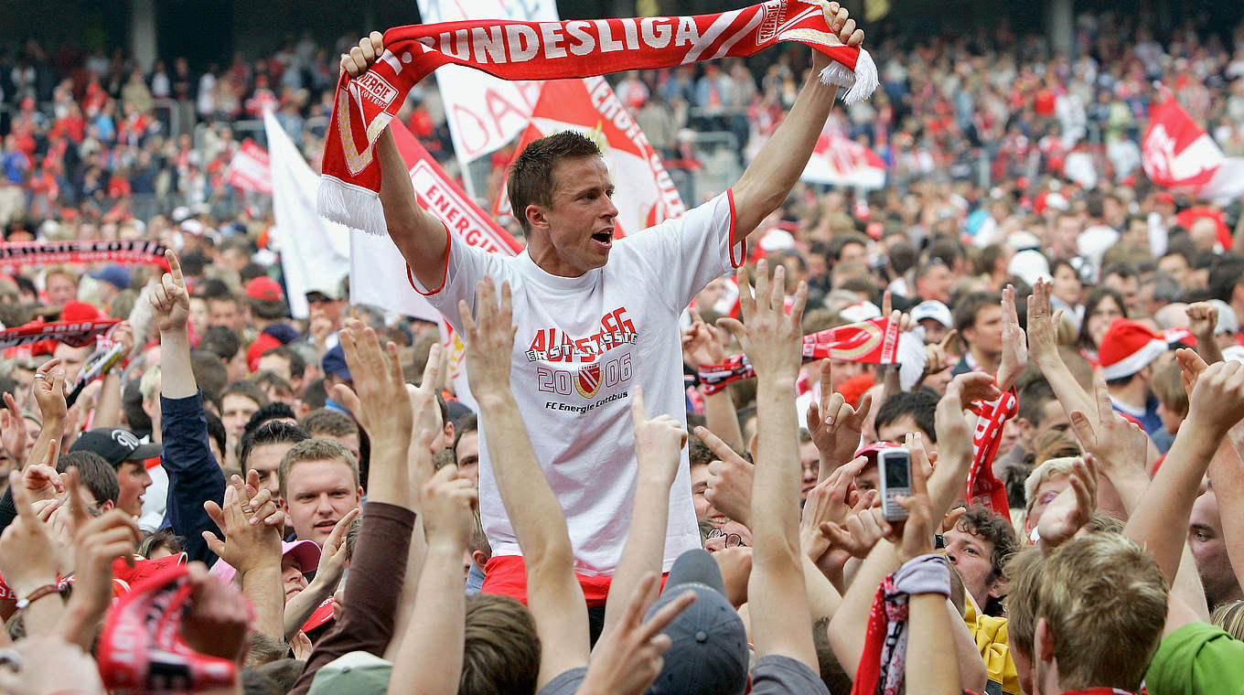 Zweiter Aufstieg in die Bundesliga: Energie Cottbus kehrt 2006 in das Oberhaus zurück © Getty Images