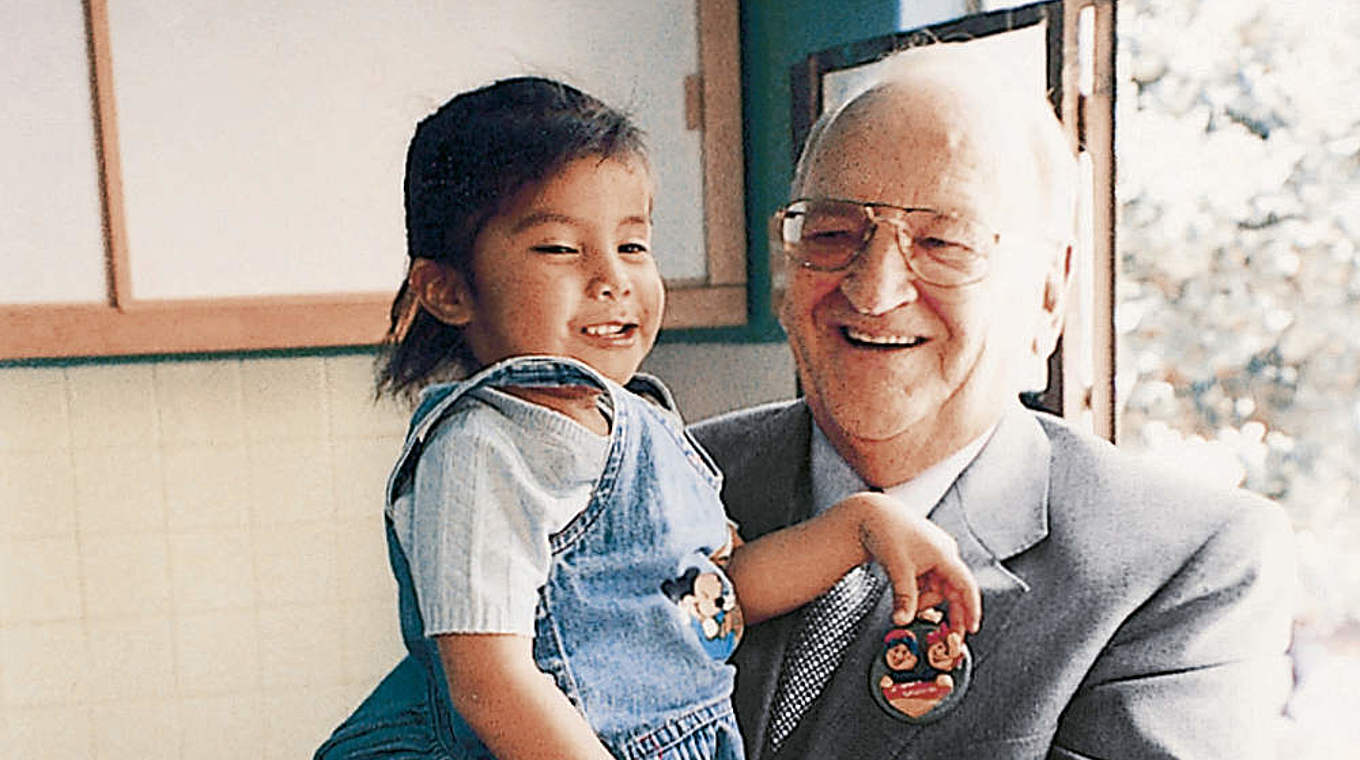 Hilfe für Mexikos Kinder seit 1986: Egidius Braun und die "Mexico-Hilfe" © Bongarts/Getty Images