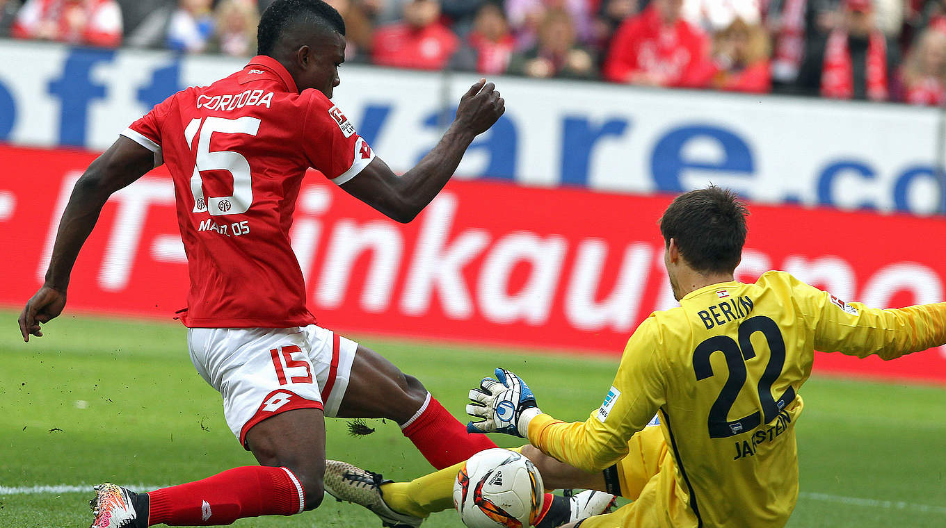 Torloses Remis gegen die Hertha genügt: Mainz spielt in der Europa League © AFP/Getty Images