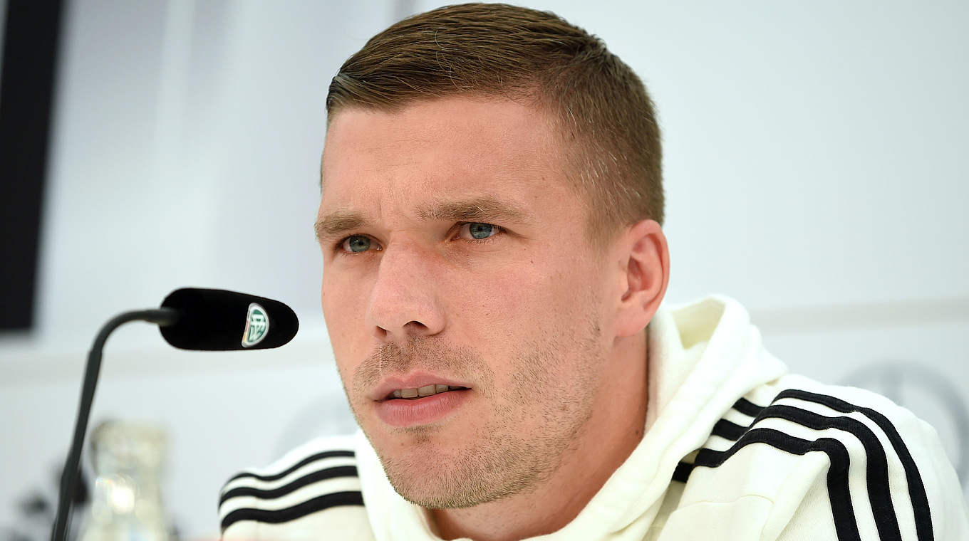 Lukas Podolski: "Der Bundestrainer weiß, was er an mir auf und neben dem Platz hat" © GES-Sportfoto
