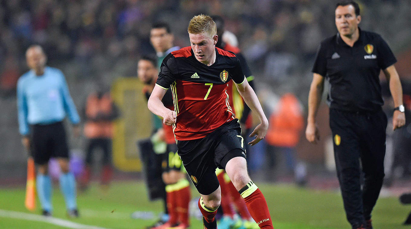 Niederlage noch abgewendet: Belgien um Superstar Kevin de Bruyne © 2016 Getty Images