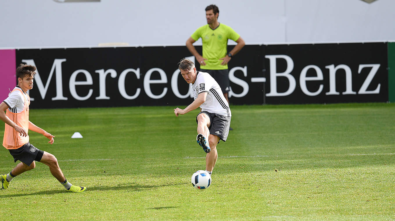 Captain Bastian Schweinsteiger: "I haven't had a single setback, not one day" © GES-Sportfoto