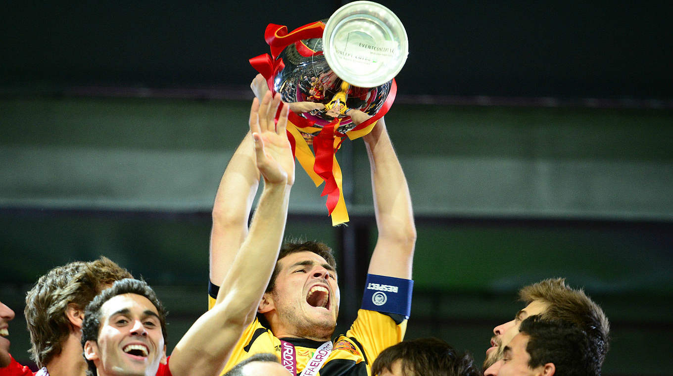 Spain's captain Iker Casillas is going to his fifth European Championship © 