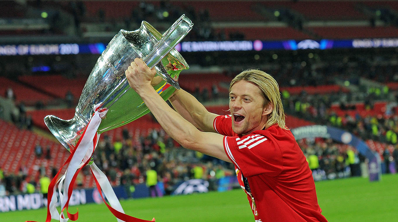 Größter Erfolg auf Vereinsebene: der Champions-League-Sieg mit Bayern 2013 © 2013 AFP/Getty Images