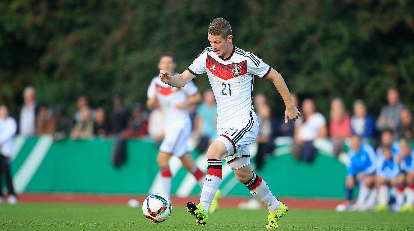 Zwei Länderspiele für die deutsche U 17 absolviert: Julian Schwermann © 2015 Getty Images