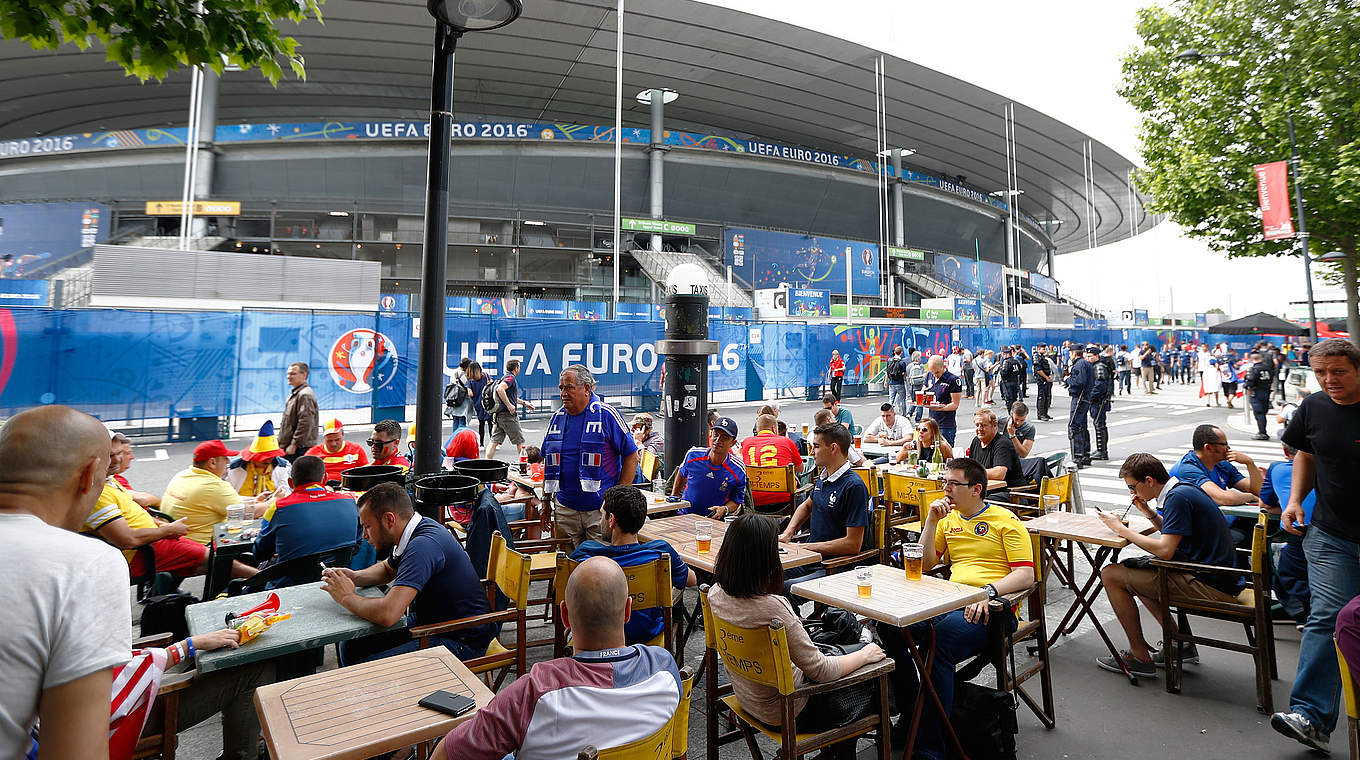 Ort des Geschehens beim Start der EURO 2016: das Stade de France © 2016 Getty Images