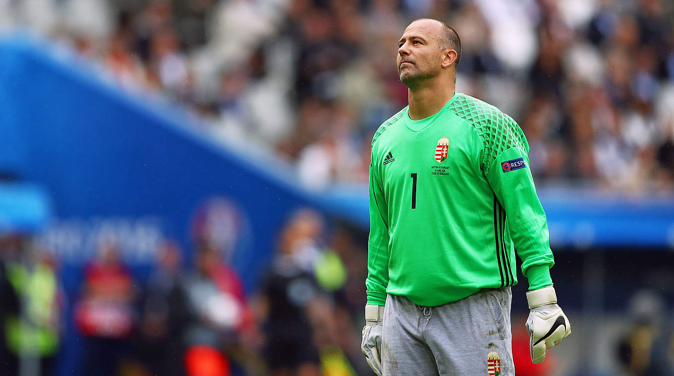 Gabor Kiraly has taken over Lothar Matthäus as the oldest player in EUROs history © 2016 Getty Images