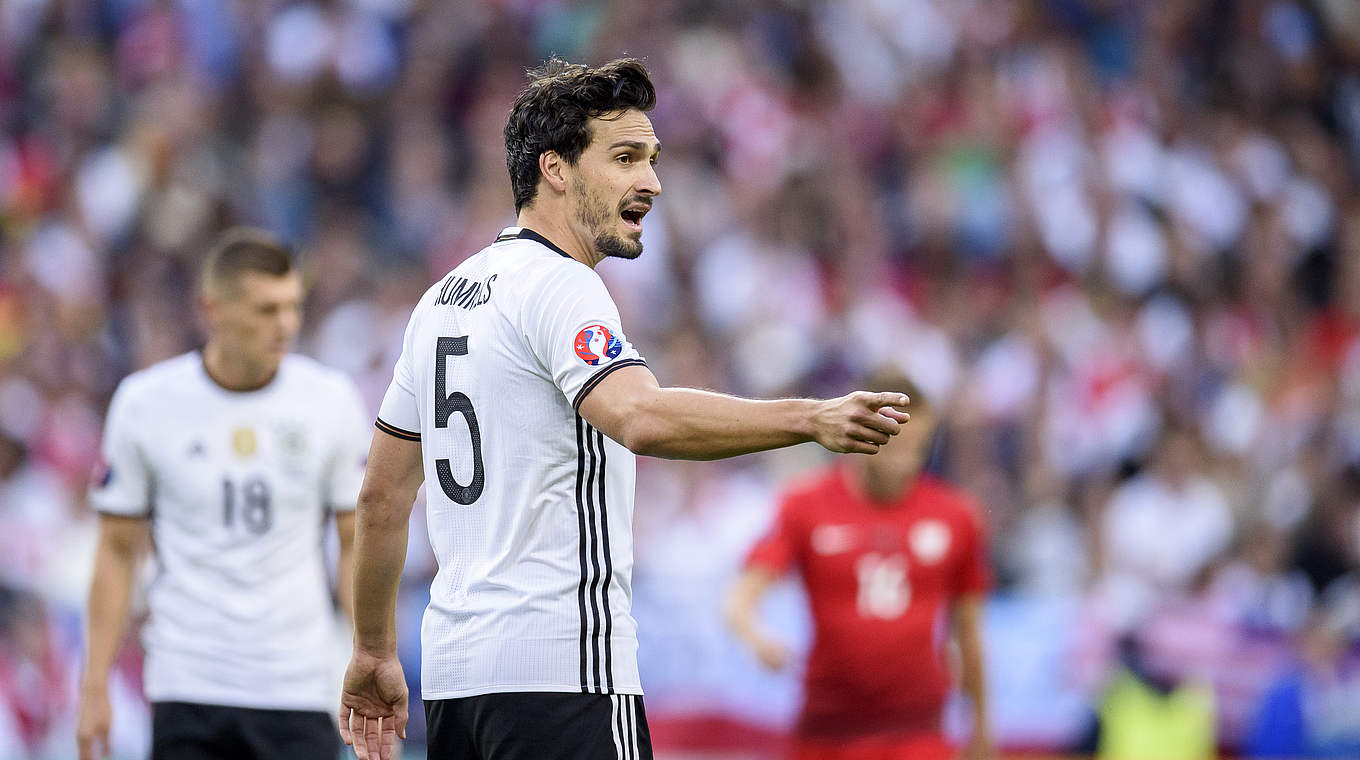 Hummels: "Ich bin froh, dass es heute mit dem Einsatz geklappt hat" © GES/Marvin Guengoer