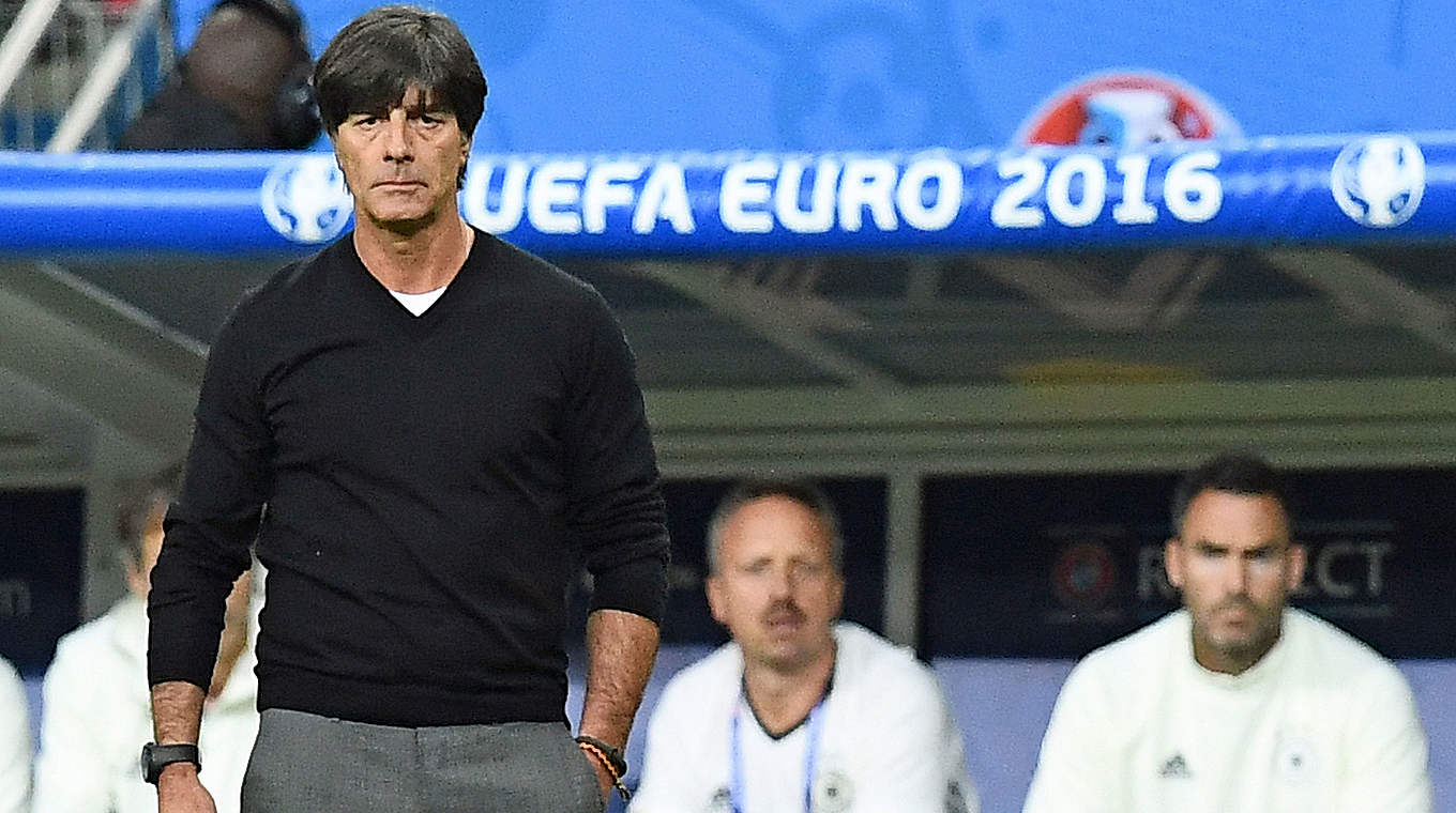 Löw: "I'm not satisfied with a draw" © AFP/Getty Images