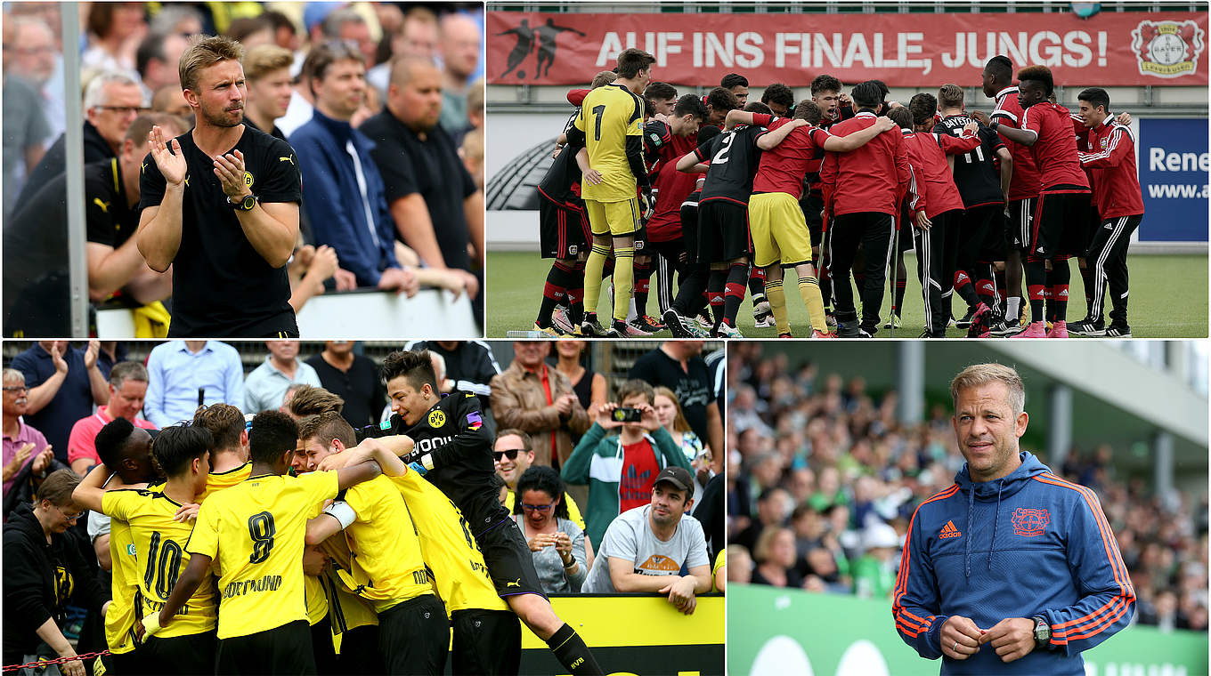 Duell um die B-Junioren-Meisterschaft: Borussia Dortmund gegen Bayer 04 Leverkusen © 