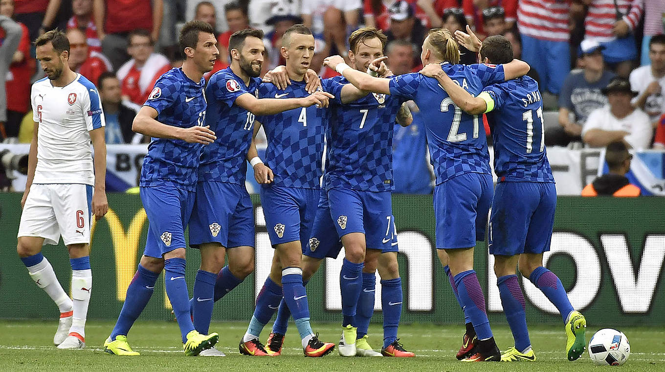 Croatia looked set to reach the knockout stages © Getty Images 2016
