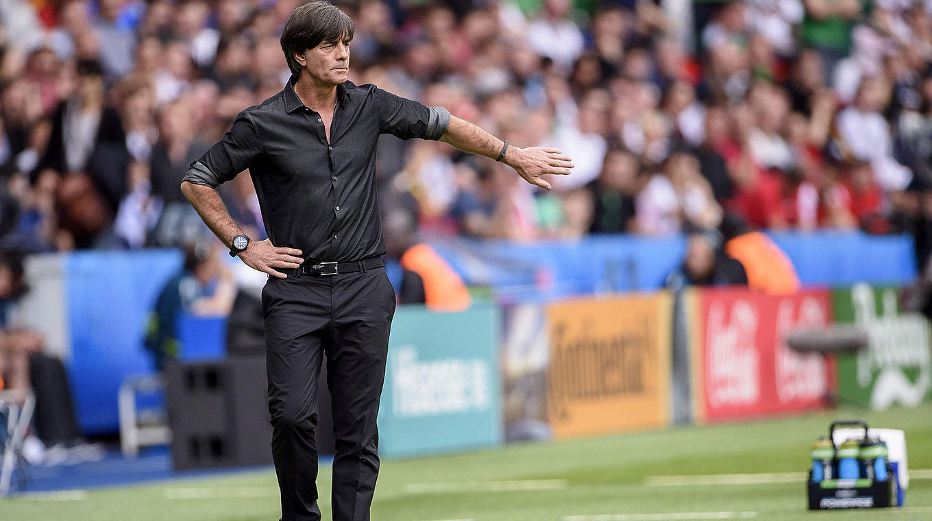 Joachim Löw: "We wasted a lot of chances" © GES/Helge Prang