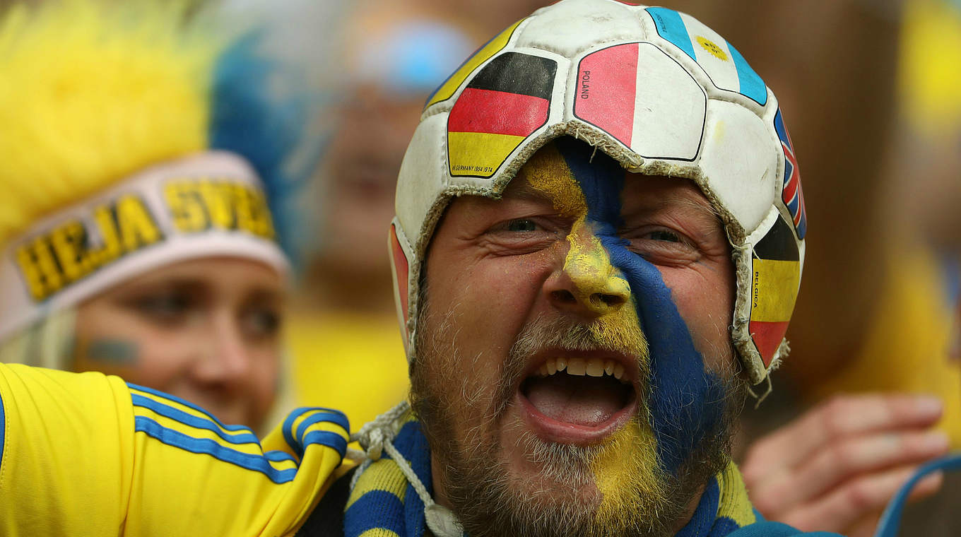 Diese Schweden: Nichts als Fußball auf und im Kopf. © Getty Images