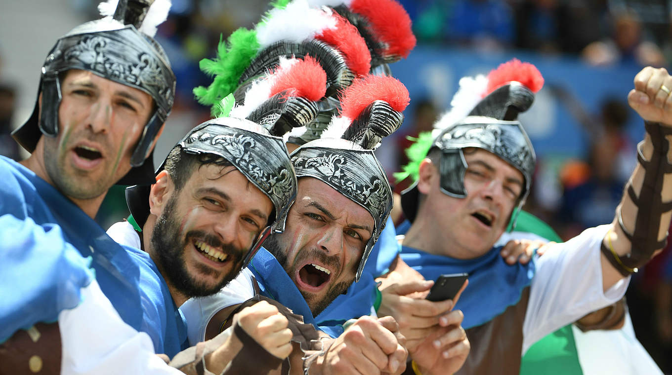 Die machen Stimmung, die Römer! © Getty Images