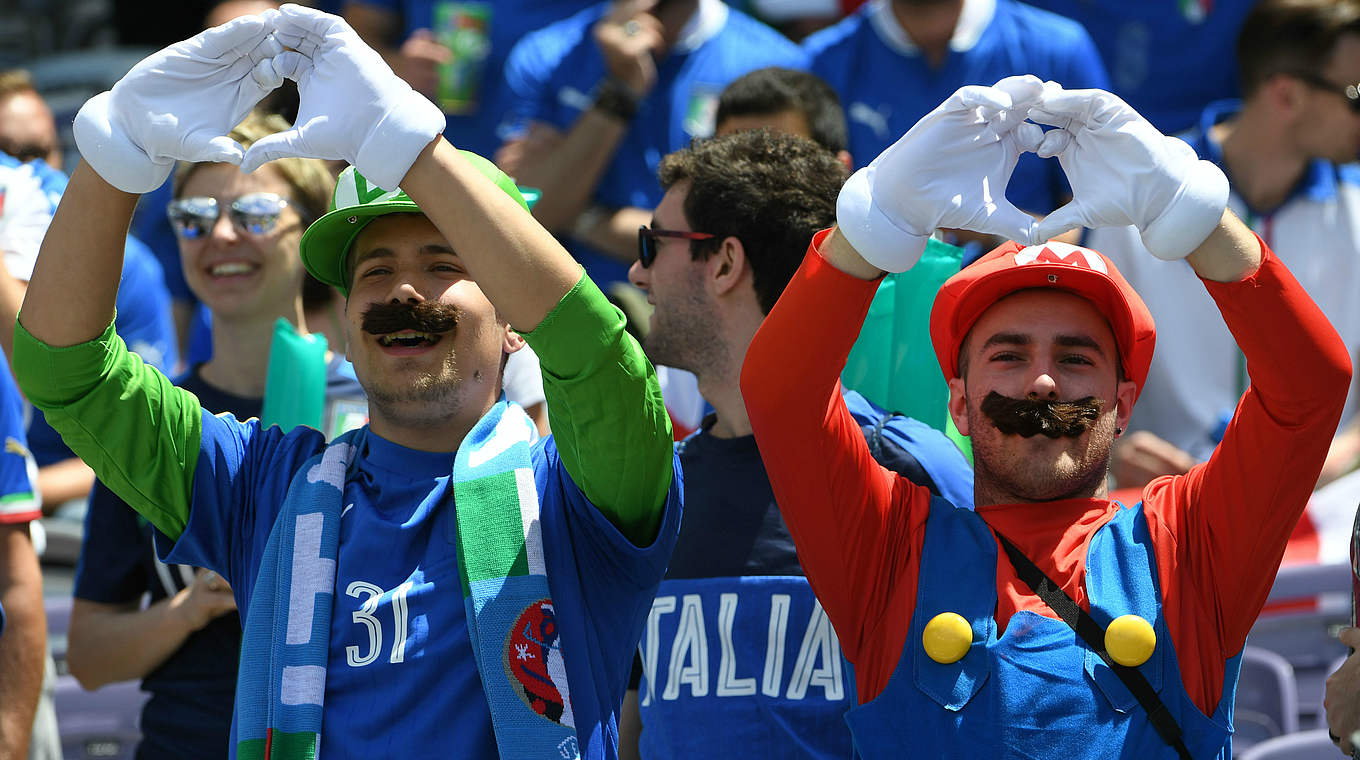 Super Mario und Luigi waren auch da. © Getty Images