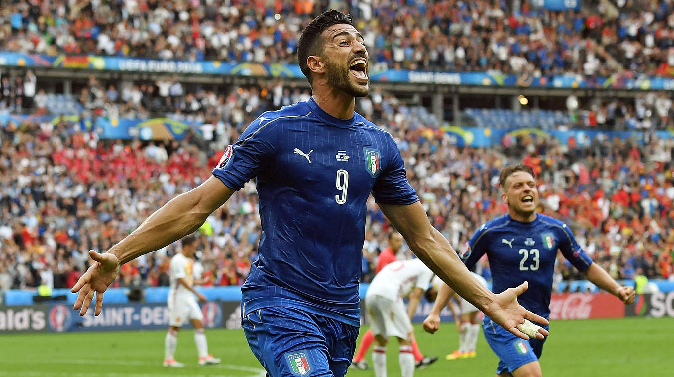 "Man muss uns auch die Zeit geben, so einen Sieg zu genießen": Italien eliminiert Spanien © 2016 Getty Images