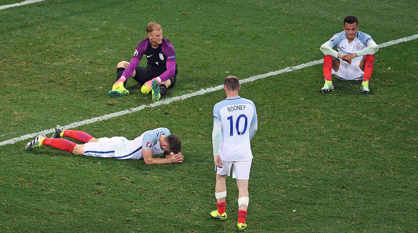 Große Enttäuschung: England muss das Achtelfinal-Aus verdauen © 2016 Getty Images