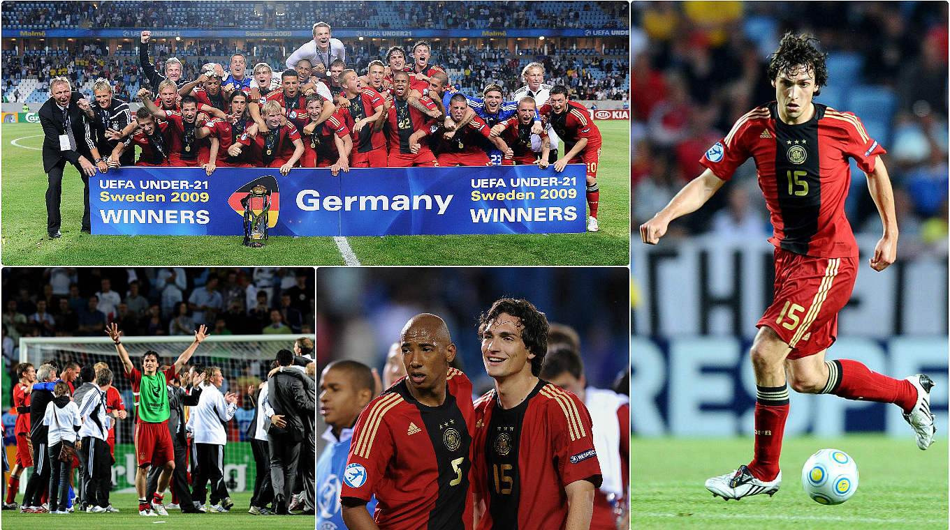 Hummels and the U21s EURO 2009: "The memories of the title bring a lot of us together" © imago/DFB