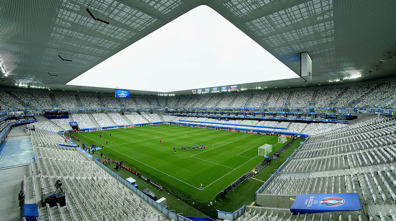 Das "Stade de Bordeaux": Länderspiel-Premiere für den Weltmeister im neuen Stadion © 2016 Getty Images