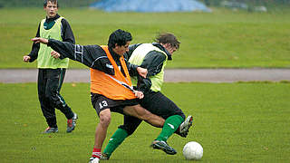 Training der Ausdauer: Kleine Spiele sind in der Saisonvorbereitung von großem Nutzen © DFB