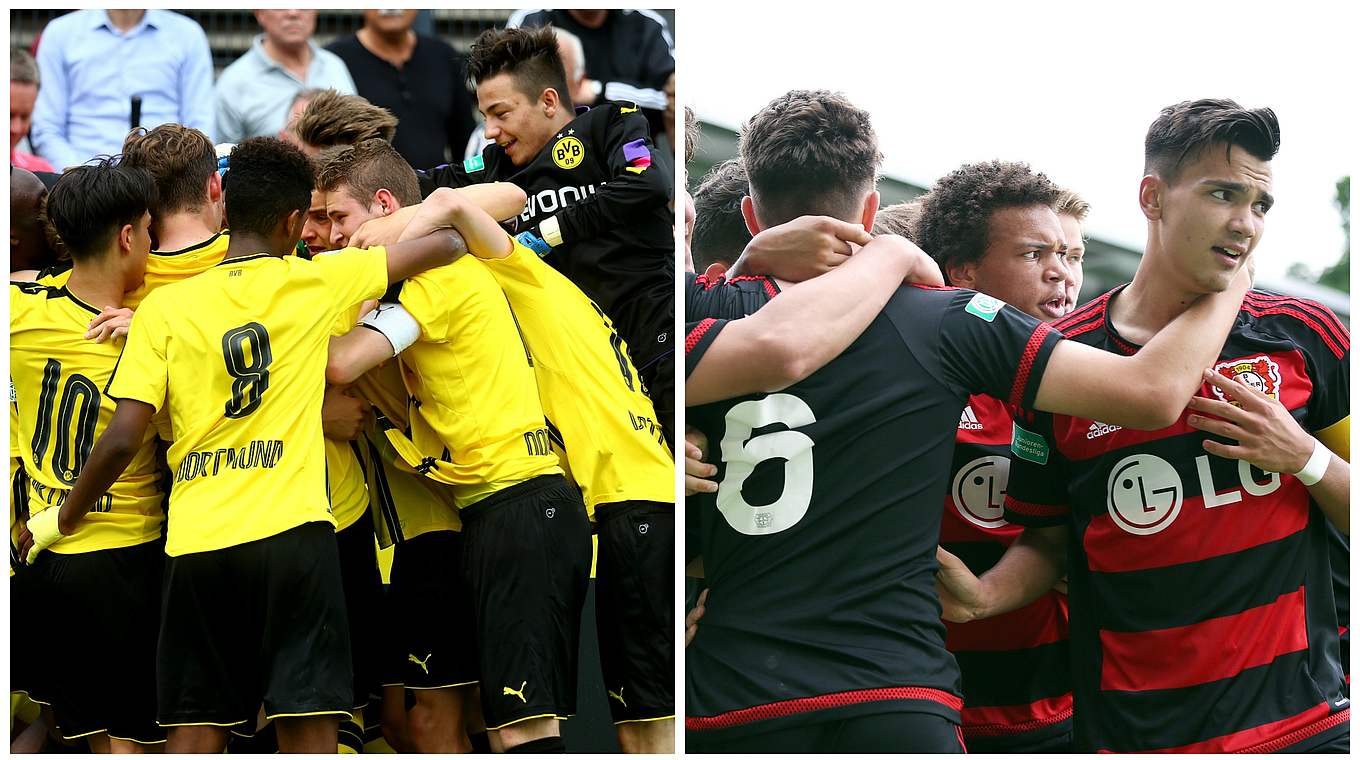 Zum ersten Mal ein Westduell im Finale: Leverkusen fordert Titelverteidiger Dortmund © Getty Images/DFB