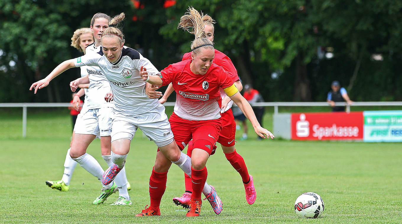 Vanessa Ziegler (r.) zu den Finalchancen: "Ein frühes Tor, dann bin ich zuversichtlich" © Getty Images