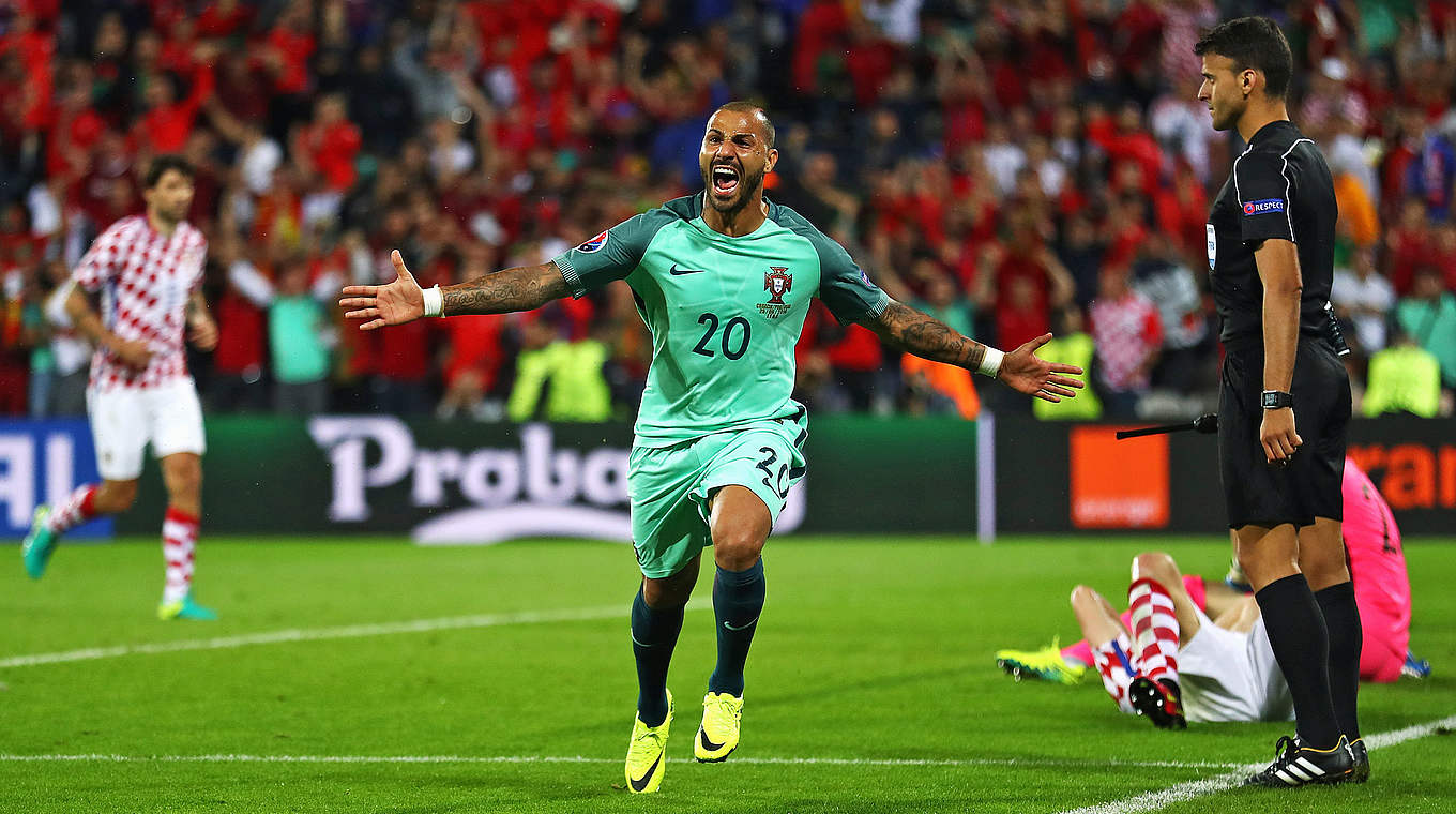 Portugals Matchwinner in Lens: der eingewechselte Ricardo Quaresma © Getty Images