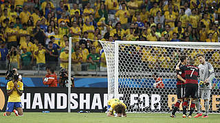 Die historische Nacht von Belo Horizonte: das 7:1 im Halbfinale 2014 gegen Brasilien © ADRIAN DENNIS/AFP/Getty Images