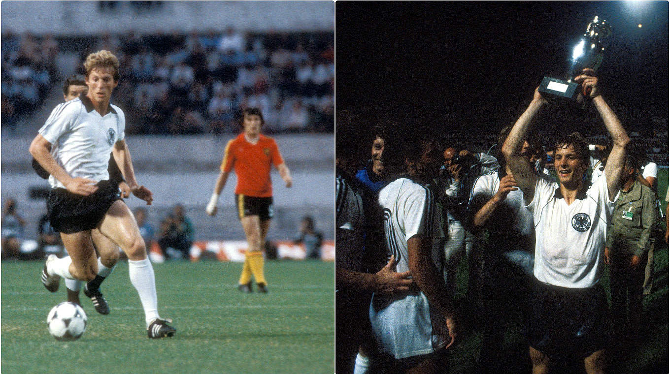 Karlheinz Förster knows how you become European Champion after winning in 1980 © imago/DFB